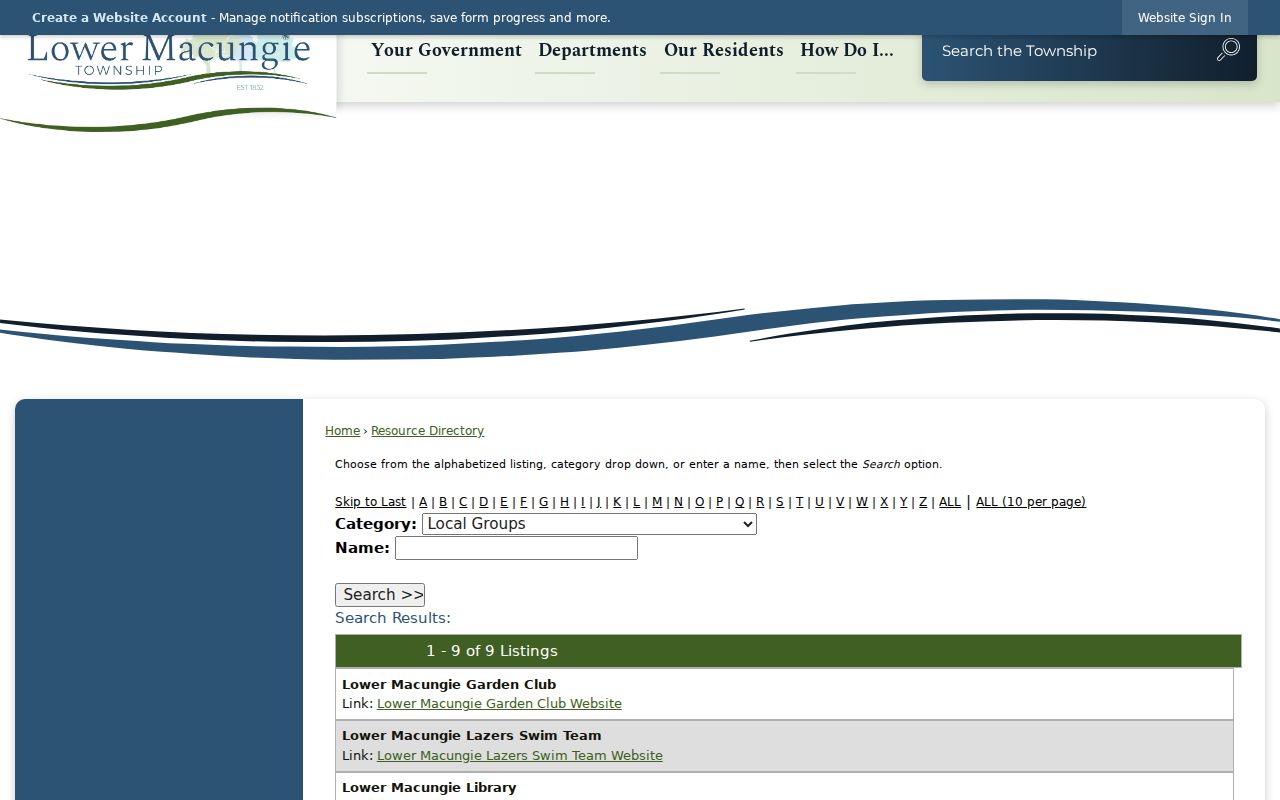 Lower Macungie Township neighbors township community resource directory